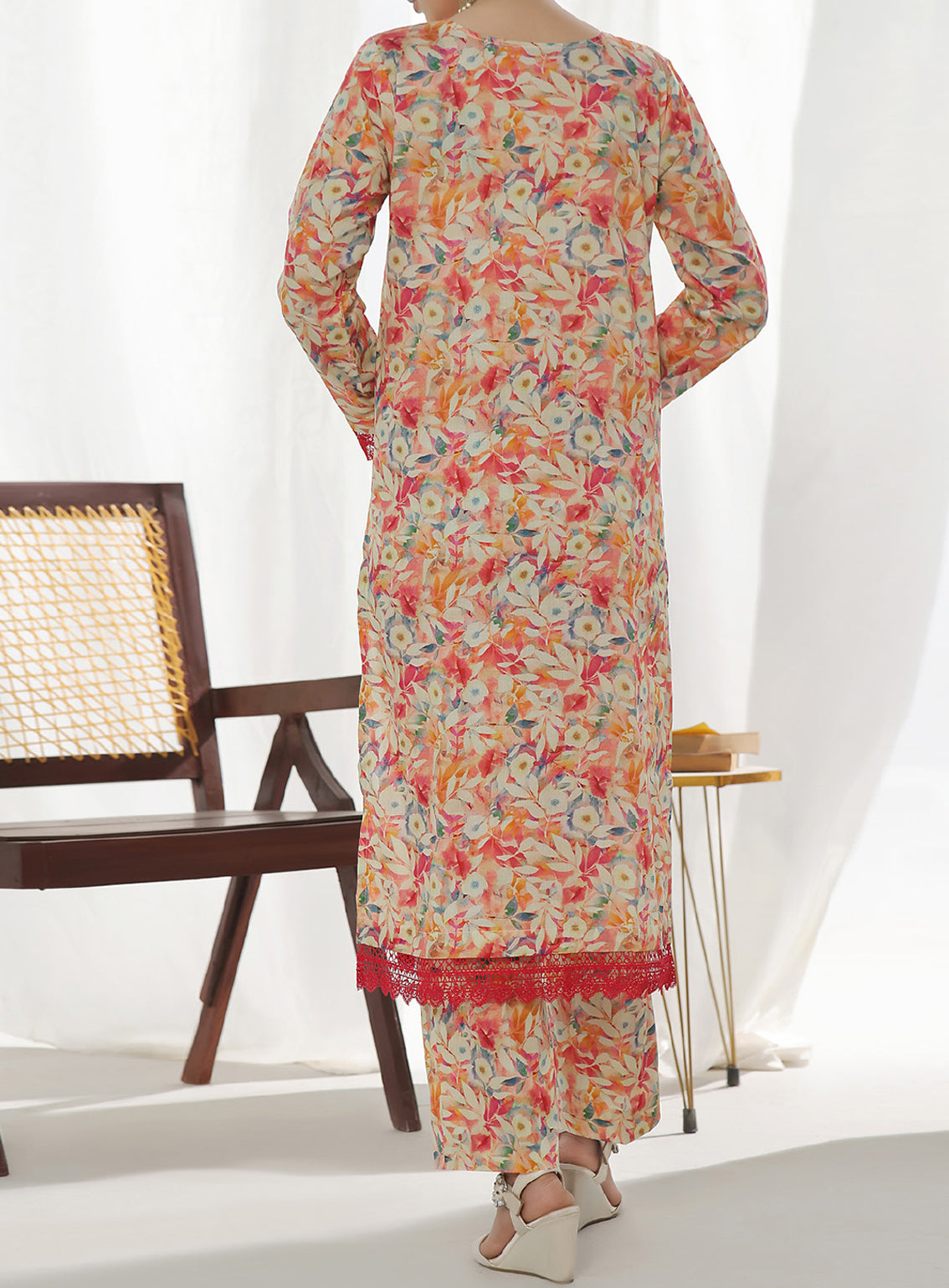 Korean By VS Textile Printed Lawn Suits Unstitched 2 Piece - VS25KCO 554 Korean By VS Textile Printed Lawn Suits Unstitched 2 Piece - VS25KCO 554