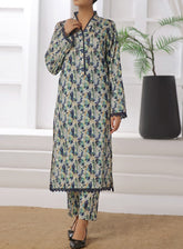 Korean By VS Textile Printed Lawn Suits Unstitched 2 Piece - VS25KCO 564
