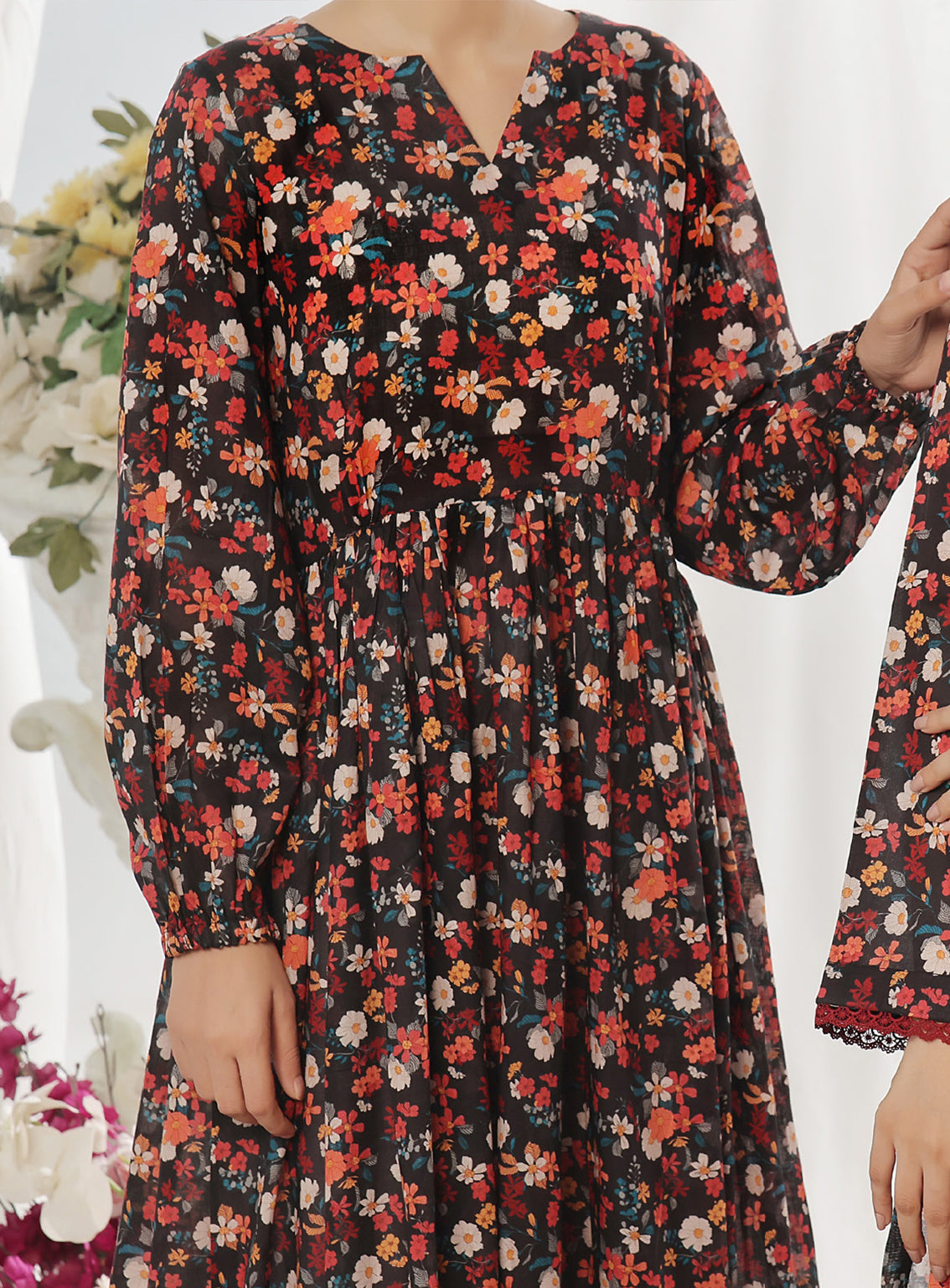 Korean By VS Textile Printed Lawn Suits Unstitched 2 Piece - VS25KCO 566 Korean By VS Textile Printed Lawn Suits Unstitched 2 Piece - VS25KCO 566