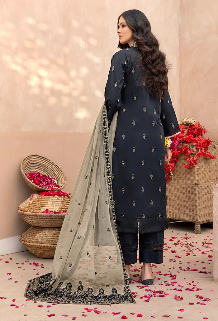 Laadli By Humdum Embroidered Lawn Unstitched 3 Piece Suit - 01 Laadli By Humdum Embroidered Lawn Unstitched 3 Piece Suit - 01