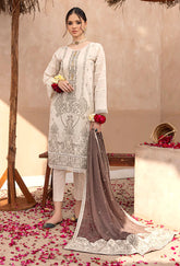 Laadli By Humdum Embroidered Lawn Unstitched 3 Piece Suit - 02