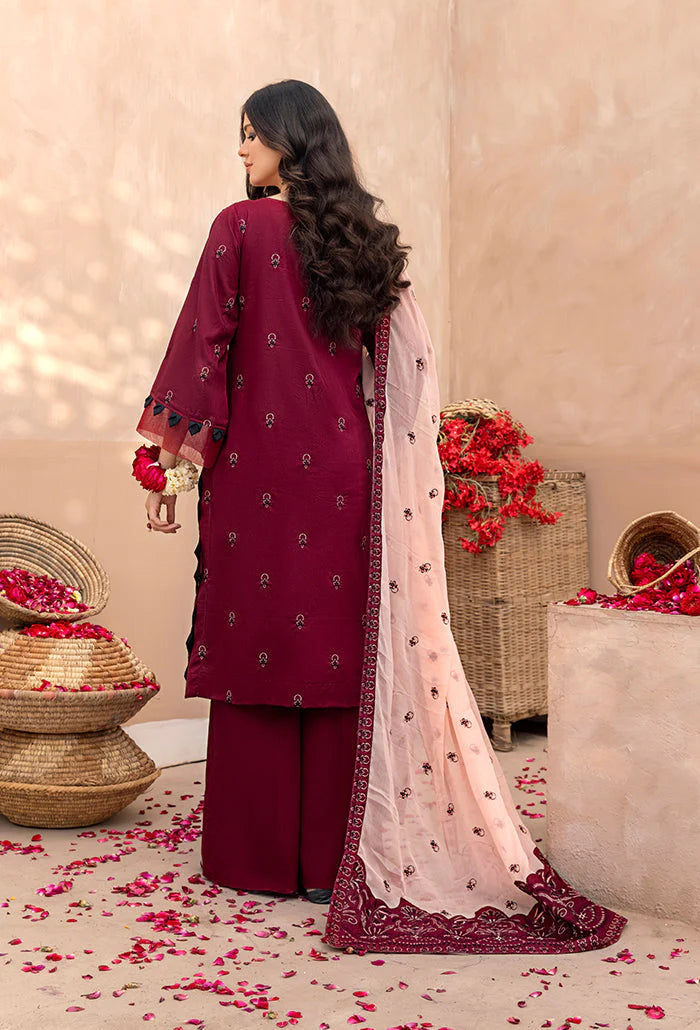 Laadli By Humdum Embroidered Lawn Unstitched 3 Piece Suit - 03 Laadli By Humdum Embroidered Lawn Unstitched 3 Piece Suit - 03