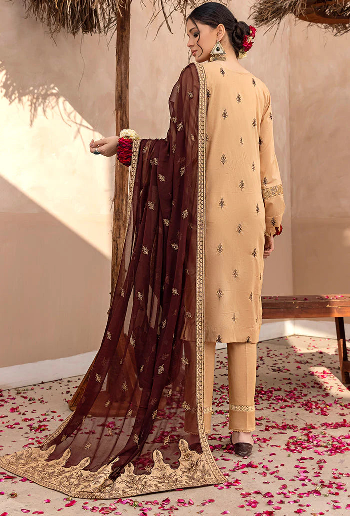 Laadli By Humdum Embroidered Lawn Unstitched 3 Piece Suit - 04 Laadli By Humdum Embroidered Lawn Unstitched 3 Piece Suit - 04