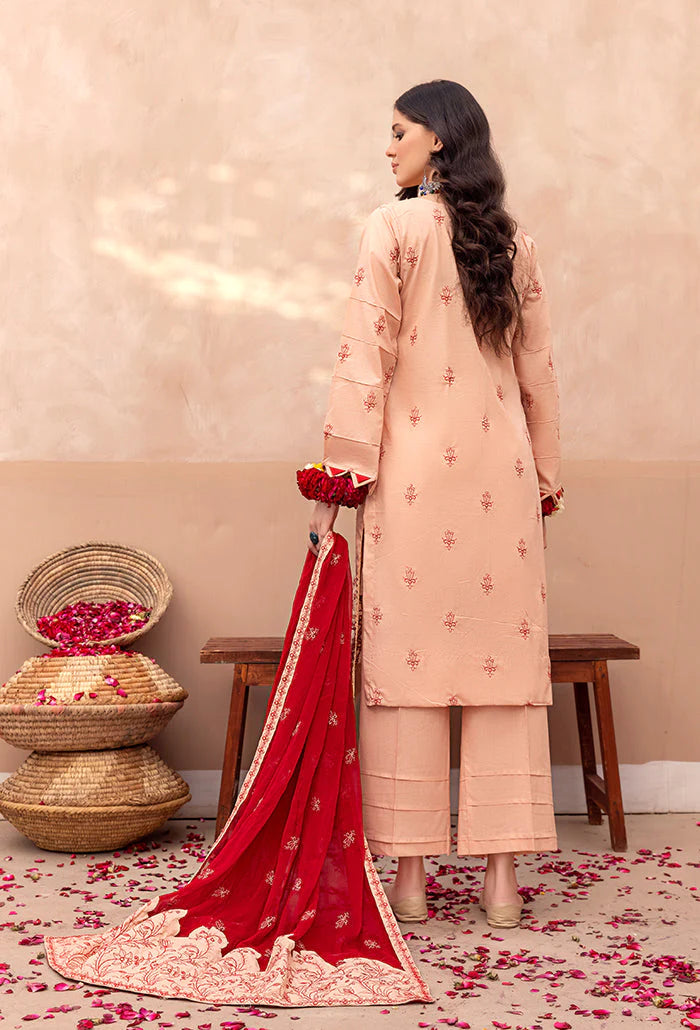 Laadli By Humdum Embroidered Lawn Unstitched 3 Piece Suit - 05 Laadli By Humdum Embroidered Lawn Unstitched 3 Piece Suit - 05
