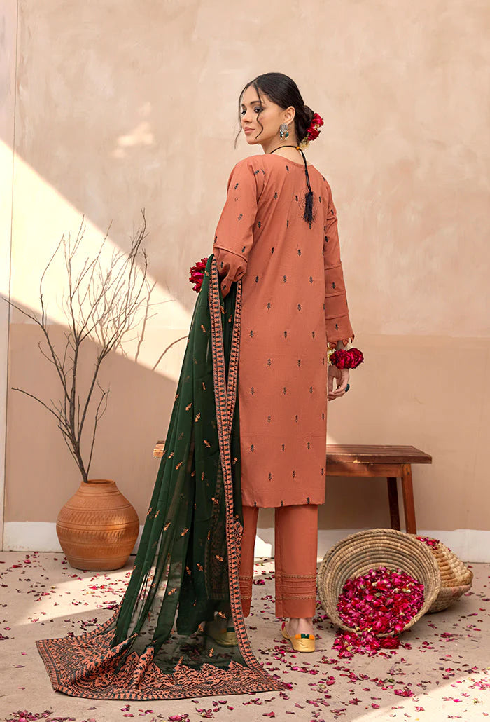 Laadli By Humdum Embroidered Lawn Unstitched 3 Piece Suit - 09 Laadli By Humdum Embroidered Lawn Unstitched 3 Piece Suit - 09