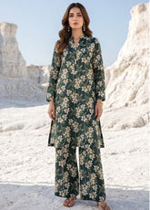 LSM Lakhany Co-Ords Printed Lawn 2 Piece Unstitched Shirt Trouser LSM26COPL D-02