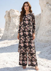 LSM Lakhany Co-Ords Printed Lawn 2 Piece Unstitched Shirt Trouser LSM26COPL D-03