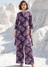 LSM Lakhany Co-Ords Printed Lawn 2 Piece Unstitched Shirt Trouser LSM26COPL D-05