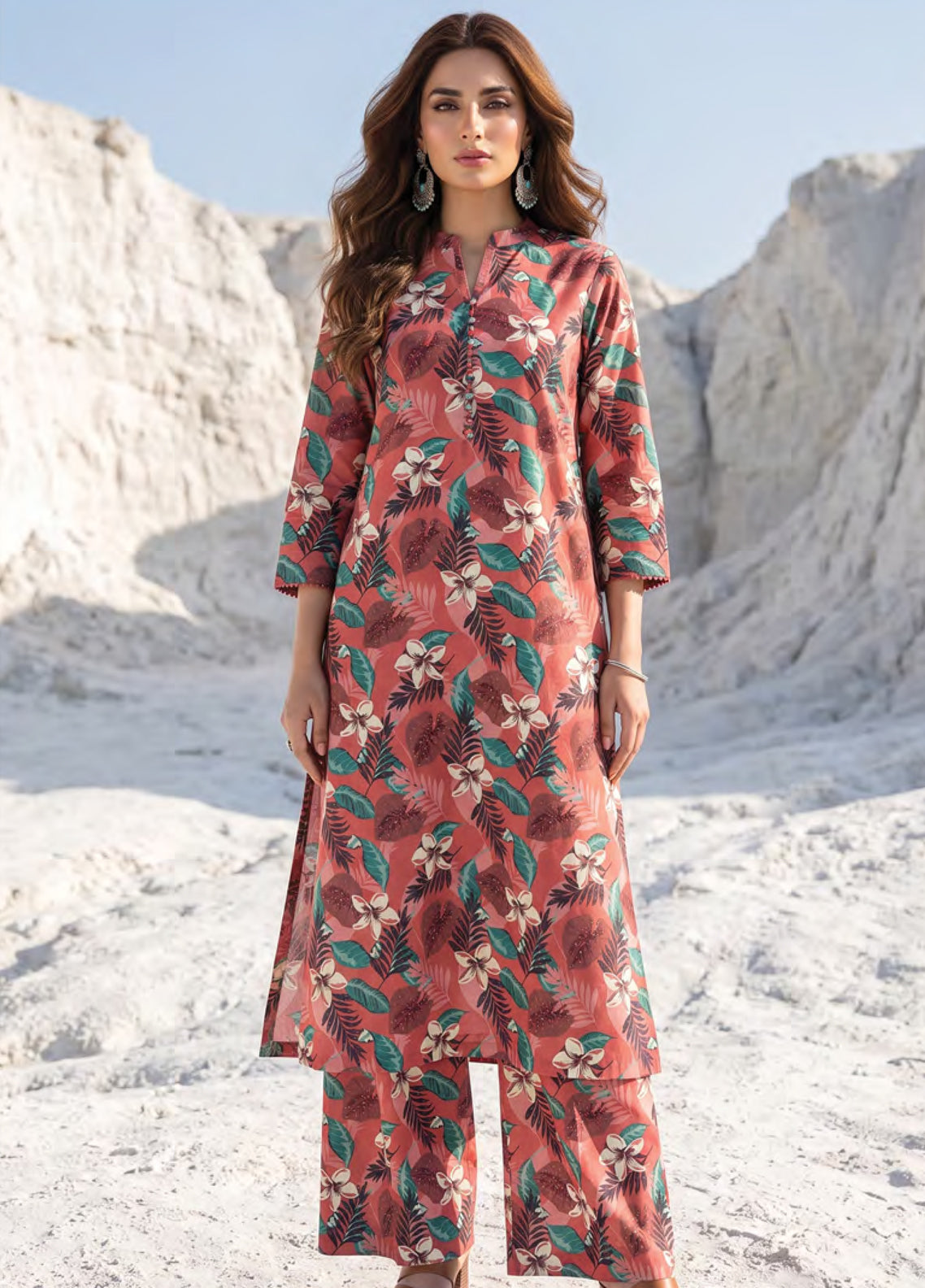 LSM Lakhany Co-Ords Printed Lawn 2 Piece Unstitched Shirt Trouser LSM26COPL D-06 LSM Lakhany Co-Ords Printed Lawn 2 Piece Unstitched Shirt Trouser LSM26COPL D-06