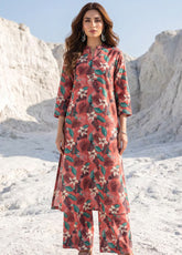 LSM Lakhany Co-Ords Printed Lawn 2 Piece Unstitched Shirt Trouser LSM26COPL D-06