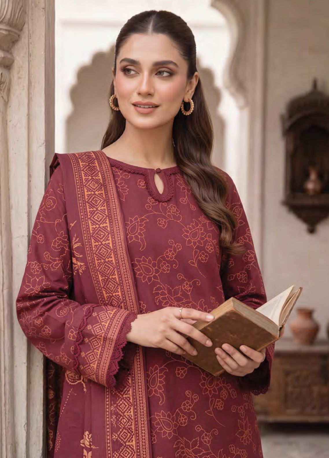 LSM Lakhany Printed Cashmi Vool 3 Piece Unstitched Suit LSM26CV D-LG-RL-0529-B LSM Lakhany Printed Cashmi Vool 3 Piece Unstitched Suit LSM26CV D-LG-RL-0529-B