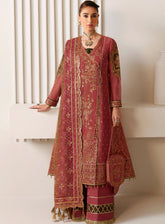 La Ruhe By Alizeh Embroidered Chiffon Suits Unstitched 3 Piece - ALZ24LR 2180 HANA