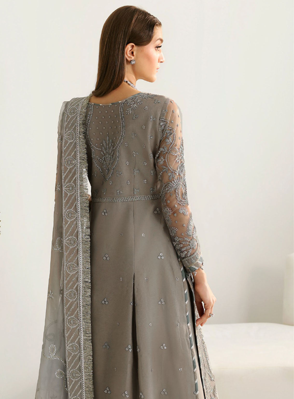 La Ruhe By Alizeh Embroidered Net Suits Unstitched 3 Piece - ALZ24LR 2179 LISYA La Ruhe By Alizeh Embroidered Net Suits Unstitched 3 Piece - ALZ24LR 2179 LISYA