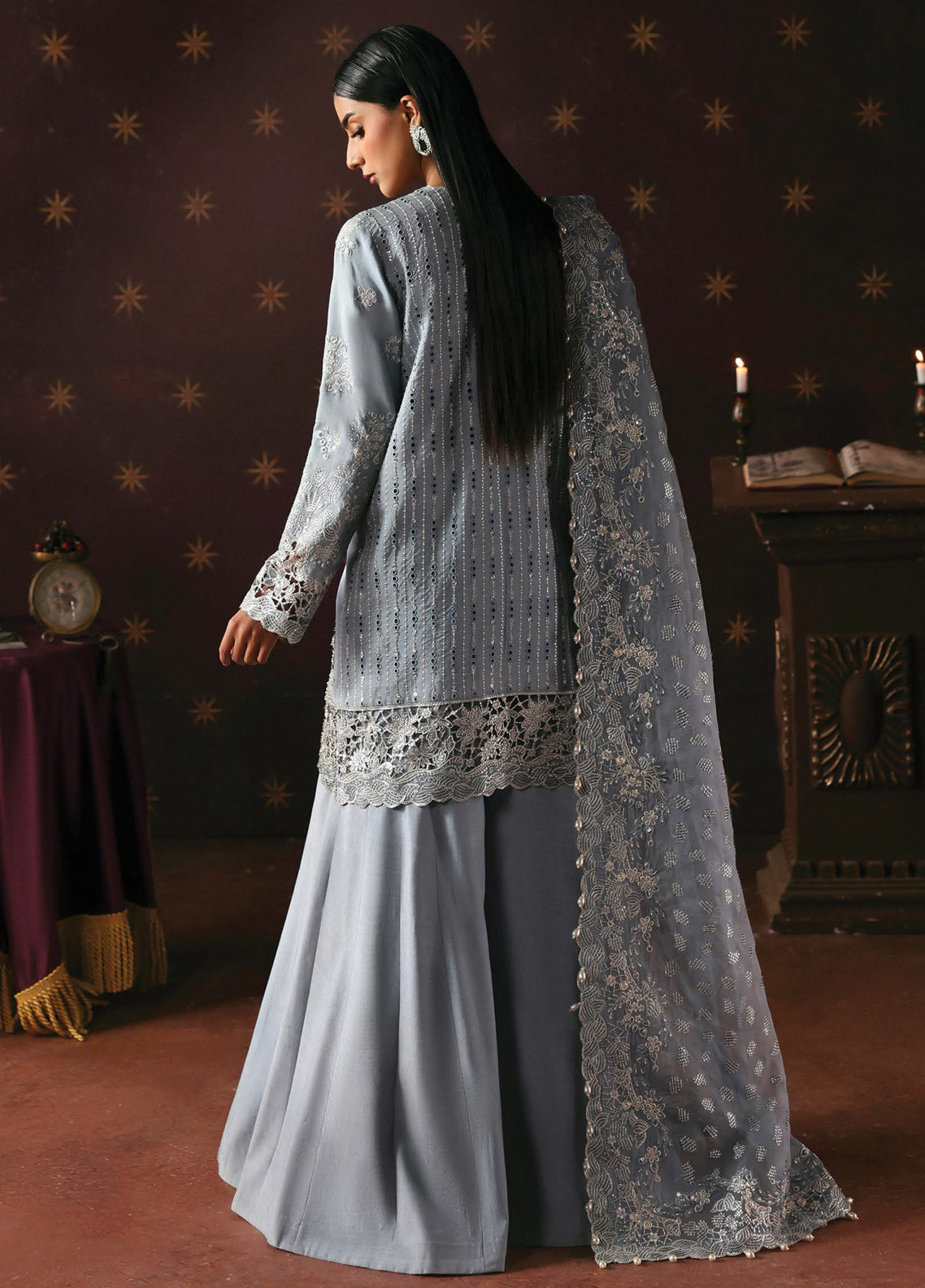 La Fuchsia By Afrozeh Embroidered Organza 3 Piece Unstitched Suit AF26LFF D-FWU-0071 MAGICIAN La Fuchsia By Afrozeh Embroidered Organza 3 Piece Unstitched Suit AF26LFF D-FWU-0071 MAGICIAN