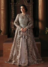 La Fuchsia By Afrozeh Embroidered Organza 3 Piece Unstitched Suit AF26LFF D-FWU-0075 PRIESTESS