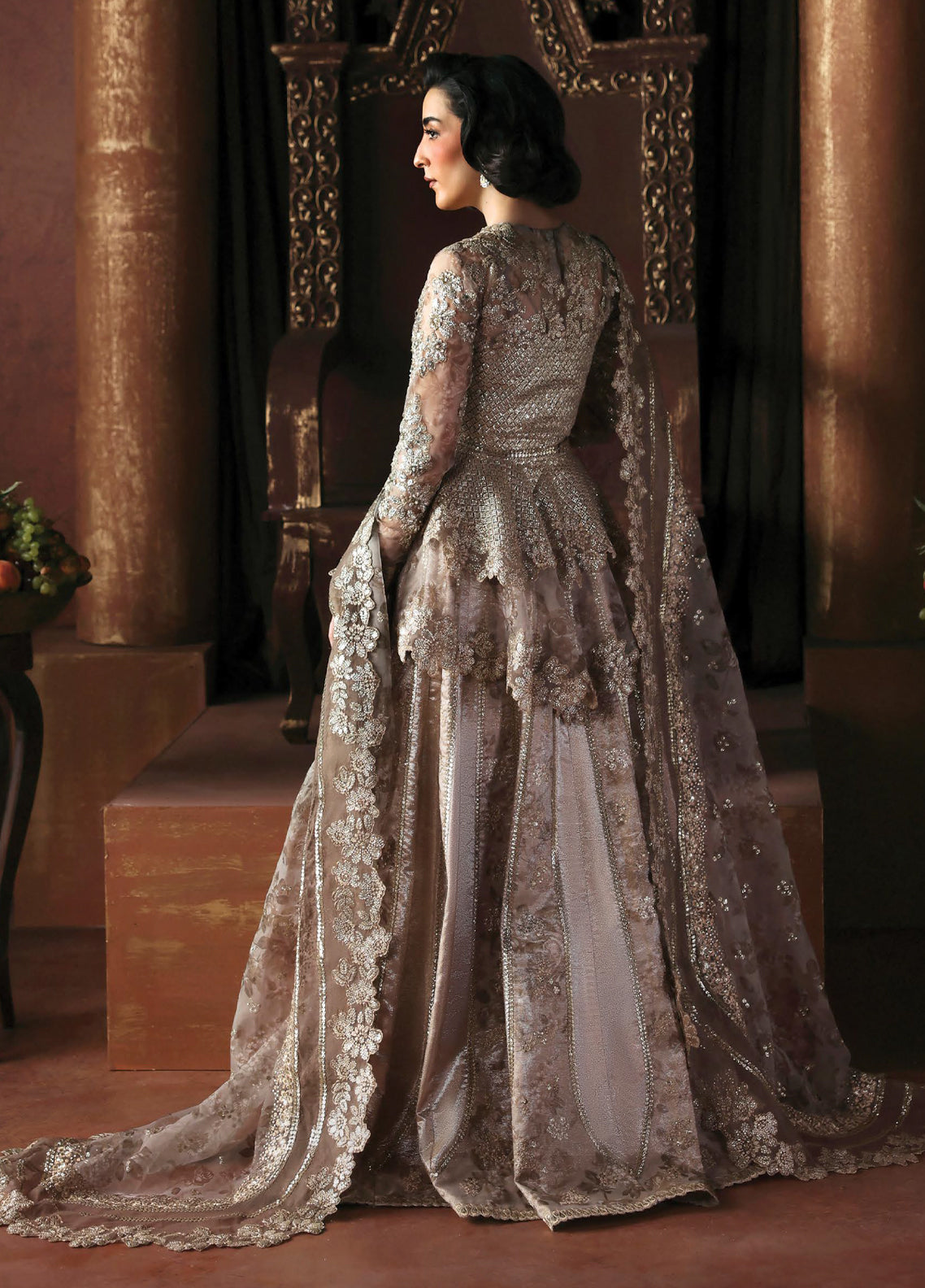 La Fuchsia By Afrozeh Embroidered Organza 3 Piece Unstitched Suit AF26LFF D-FWU-0075 PRIESTESS La Fuchsia By Afrozeh Embroidered Organza 3 Piece Unstitched Suit AF26LFF D-FWU-0075 PRIESTESS
