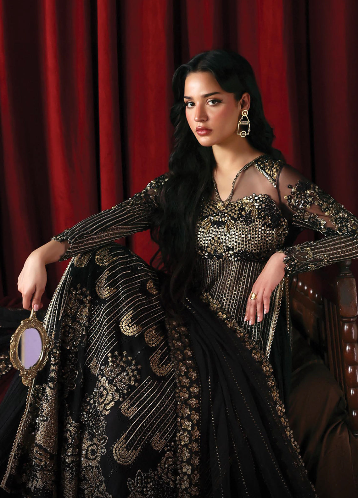 La Fuchsia By Afrozeh Embroidered Organza 3 Piece Unstitched Suit AF26LFF D-FWU-0075 PRIESTESS La Fuchsia By Afrozeh Embroidered Organza 3 Piece Unstitched Suit AF26LFF D-FWU-0075 PRIESTESS