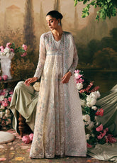 La Fuchsia By Afrozeh Embroidered Organza 3 Piece Unstitched Suit AF26LFF D-FWU-0077 QUEEN