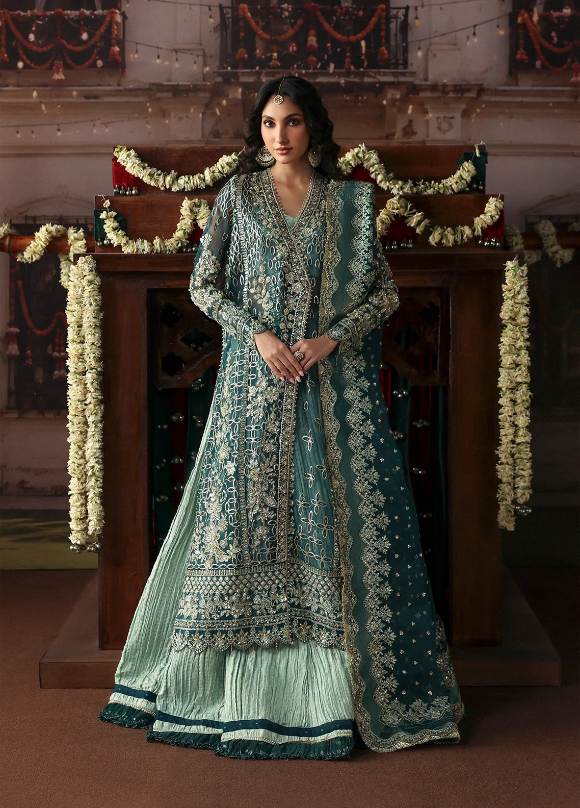 La Fuchsia By Afrozeh Embroidered Organza 3 Piece Unstitched Suit AF26SWF D-AFR-0155 SUHAN La Fuchsia By Afrozeh Embroidered Organza 3 Piece Unstitched Suit AF26SWF D-AFR-0155 SUHAN