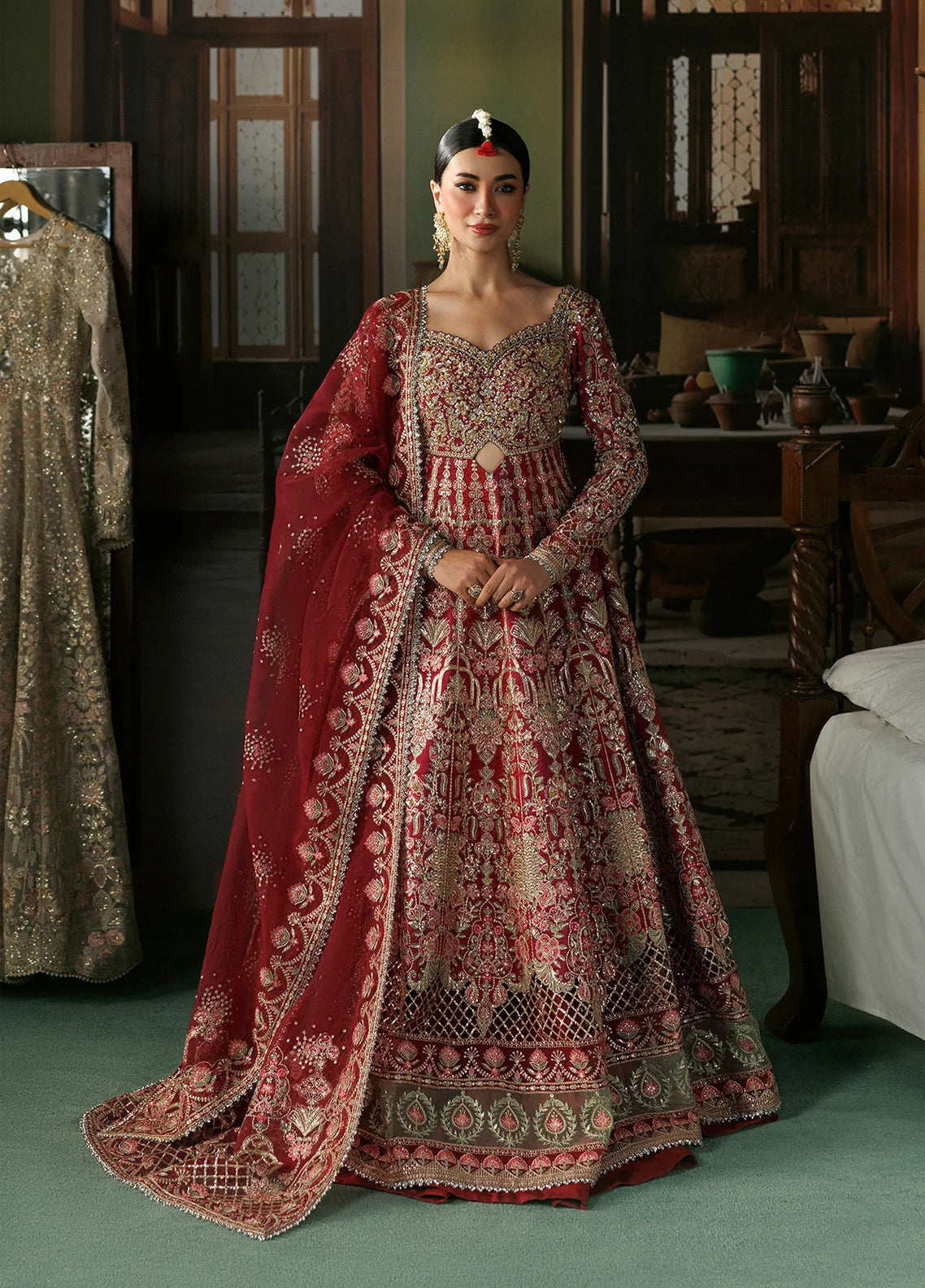 La Fuchsia By Afrozeh Embroidered Tissue Zari 3 Piece Unstitched Suit AF26SWF D-AFR-0160 VIRSA La Fuchsia By Afrozeh Embroidered Tissue Zari 3 Piece Unstitched Suit AF26SWF D-AFR-0160 VIRSA