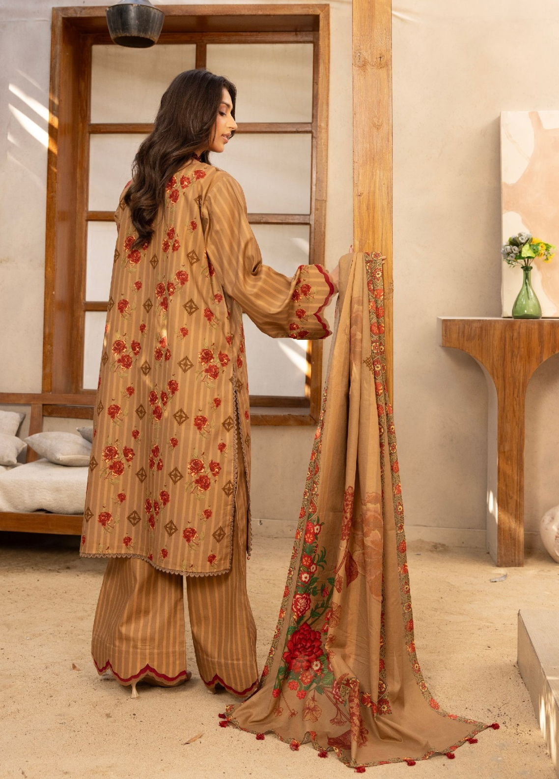 Lara De Flora By Gulmina Embroidered Lawn 3 Piece Unstitched Suit GM26LDF D-05 TERRA FLORA Lara De Flora By Gulmina Embroidered Lawn 3 Piece Unstitched Suit GM26LDF D-05 TERRA FLORA