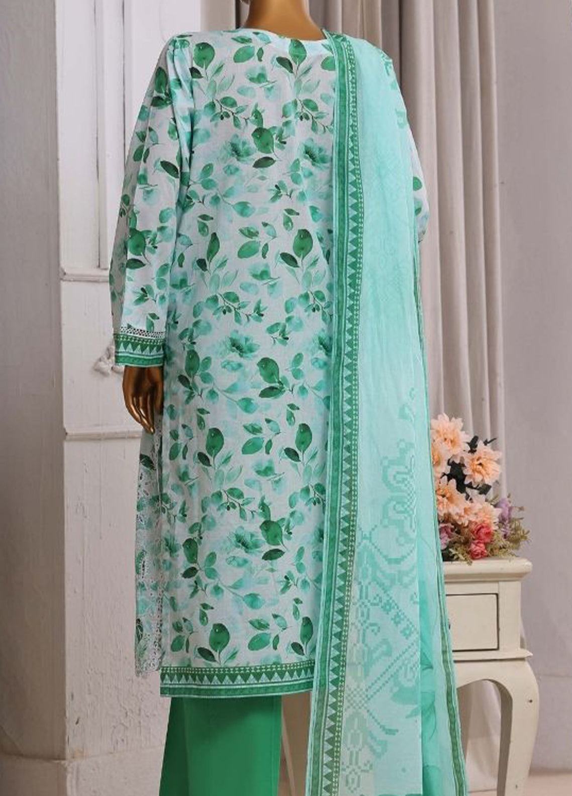 Laserkari Prints By HZ Textiles Embroidered Lawn 3 Piece Stitched Suit HZ26LPLE D-CPE-002 Laserkari Prints By HZ Textiles Embroidered Lawn 3 Piece Stitched Suit HZ26LPLE D-CPE-002