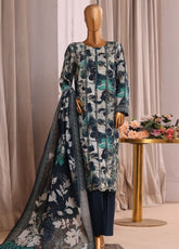 Laserkari Prints By HZ Textiles Embroidered Lawn 3 Piece Stitched Suit HZ26LPLE D-CPE-003
