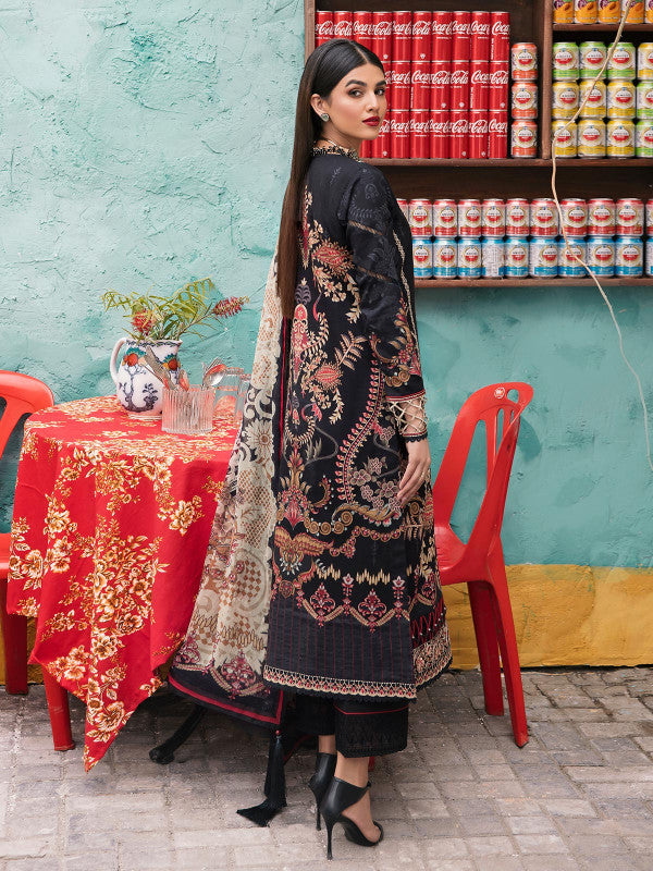 Gulaal Embroidered Lawn Unstitched 3 Piece Suit - 08 Gulaal Embroidered Lawn Unstitched 3 Piece Suit - 08