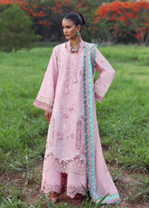 Lilas By Republic Womenswear Luxury Embroidered Lawn 3 Piece Unstitched Suit RW26LSL D-1B ZAYRA