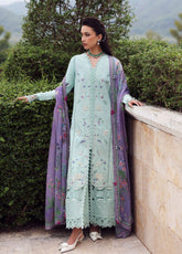 Lilas By Republic Womenswear Luxury Embroidered Lawn 3 Piece Unstitched Suit RW26LSL D-2B NERYA