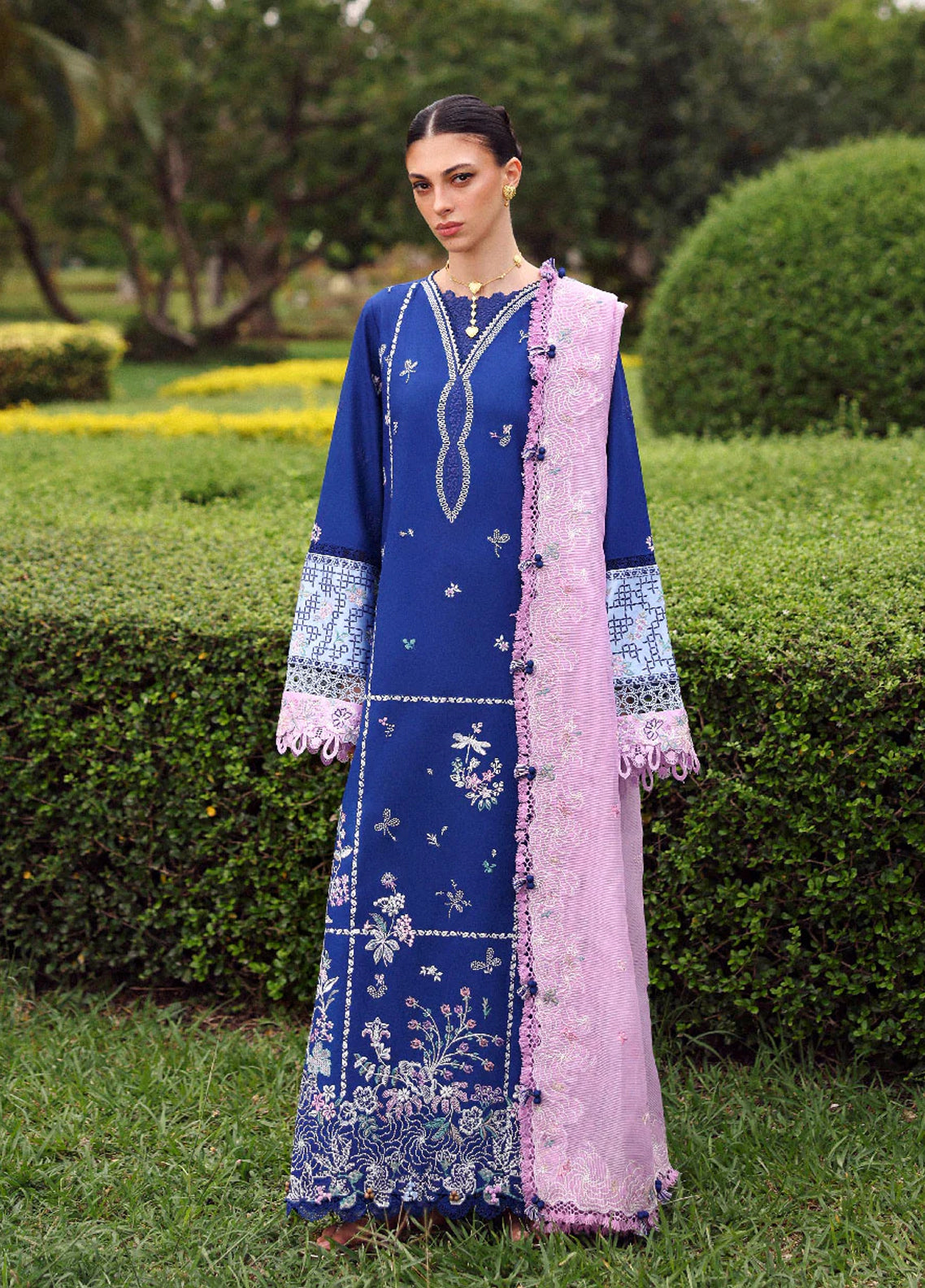 Lilas By Republic Womenswear Luxury Embroidered Lawn 3 Piece Unstitched Suit RW26LSL D-3B ARIA Lilas By Republic Womenswear Luxury Embroidered Lawn 3 Piece Unstitched Suit RW26LSL D-3B ARIA