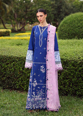 Lilas By Republic Womenswear Luxury Embroidered Lawn 3 Piece Unstitched Suit RW26LSL D-3B ARIA