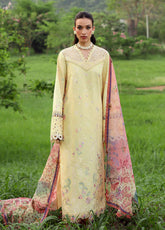 Lilas By Republic Womenswear Luxury Embroidered Lawn 3 Piece Unstitched Suit RW26LSL D-5B AMRIS