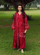 Lilas By Republic Womenswear Luxury Embroidered Lawn 3 Piece Unstitched Suit RW26LSL D-8A ISARA