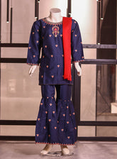 Little Berries Embroidered Cotton Suits Stitched 2 Piece - LB25G LB027