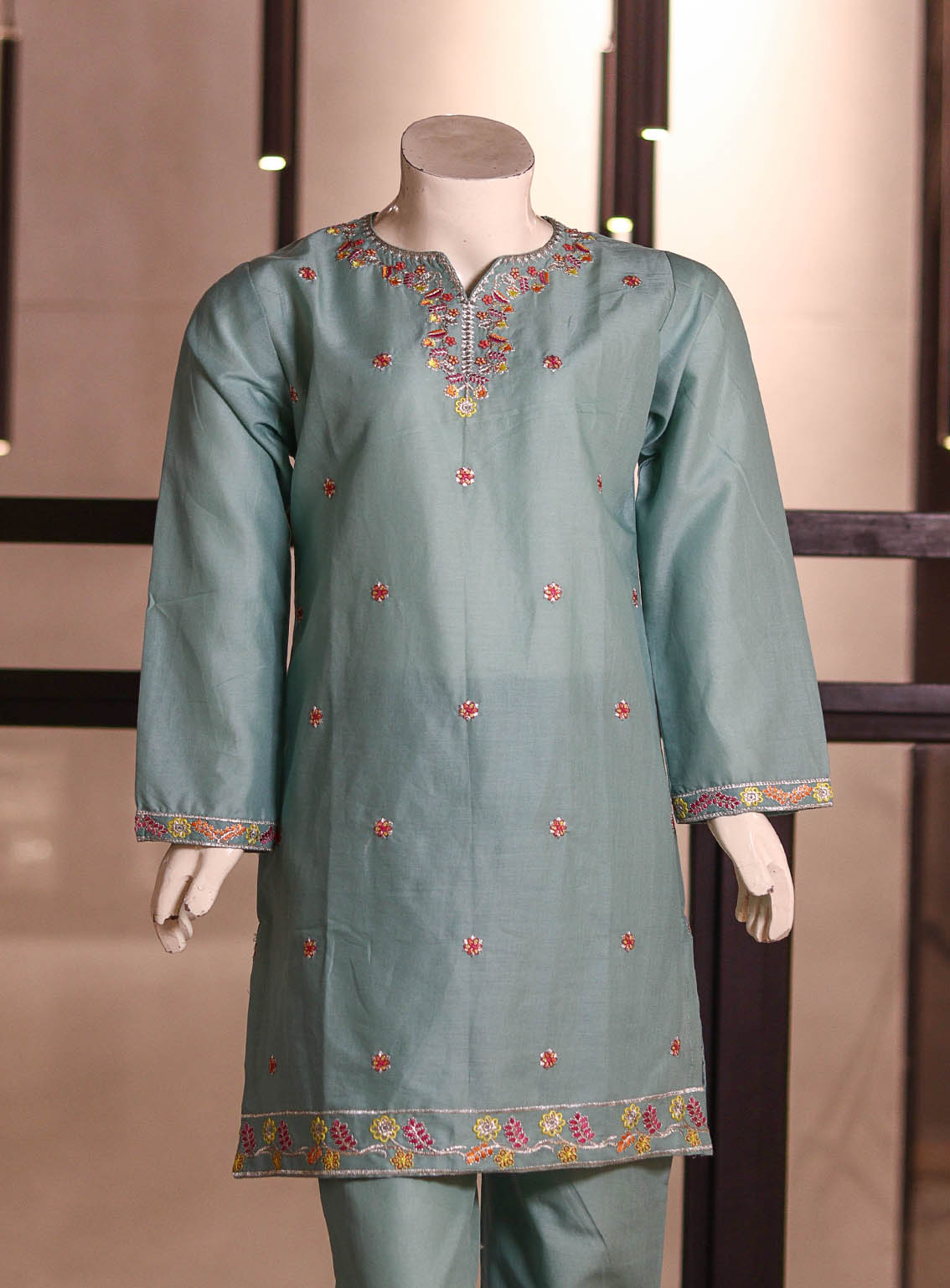 Little Berries Embroidered Lawn Suits Stitched 2 Piece - LB25G LB023 Little Berries Embroidered Lawn Suits Stitched 2 Piece - LB25G LB023