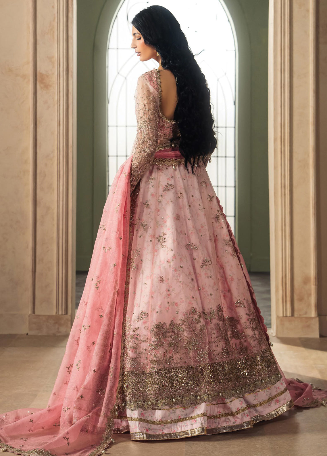 Luminara By Ayzel Formals Embroidered Organza 3 Piece Unstitched Suit AZL26LWF D-AYZ-175 RHEALM Luminara By Ayzel Formals Embroidered Organza 3 Piece Unstitched Suit AZL26LWF D-AYZ-175 RHEALM