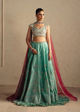 Luminara By Ayzel Formals Embroidered Organza 3 Piece Unstitched Suit AZL26LWF D-AYZ-176 AYAL