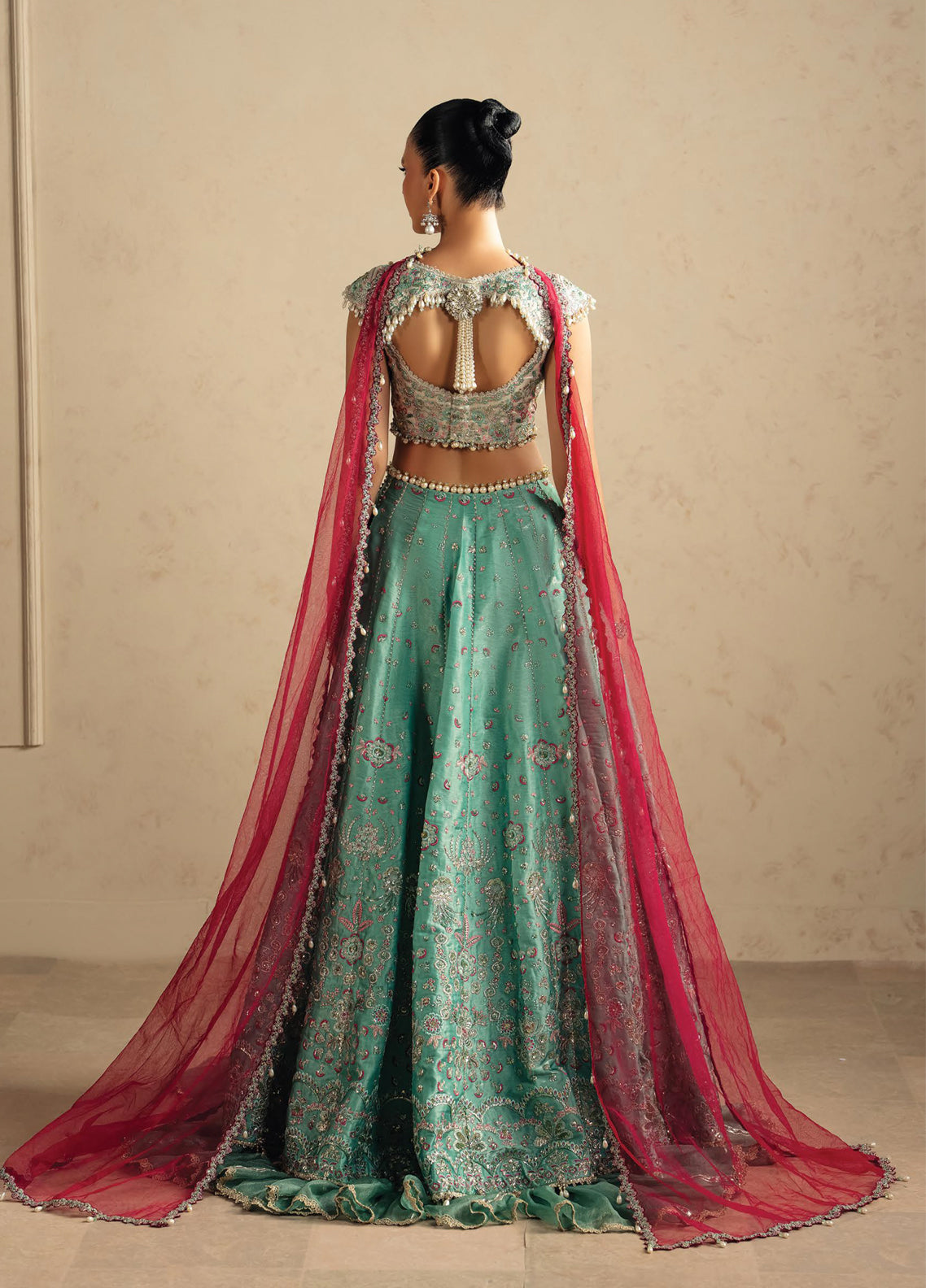 Luminara By Ayzel Formals Embroidered Organza 3 Piece Unstitched Suit AZL26LWF D-AYZ-176 AYAL Luminara By Ayzel Formals Embroidered Organza 3 Piece Unstitched Suit AZL26LWF D-AYZ-176 AYAL