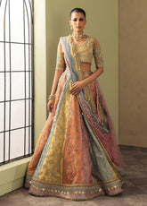 Luminara By Ayzel Formals Embroidered Organza 3 Piece Unstitched Suit AZL26LWF D-AYZ-178 MEIRAL