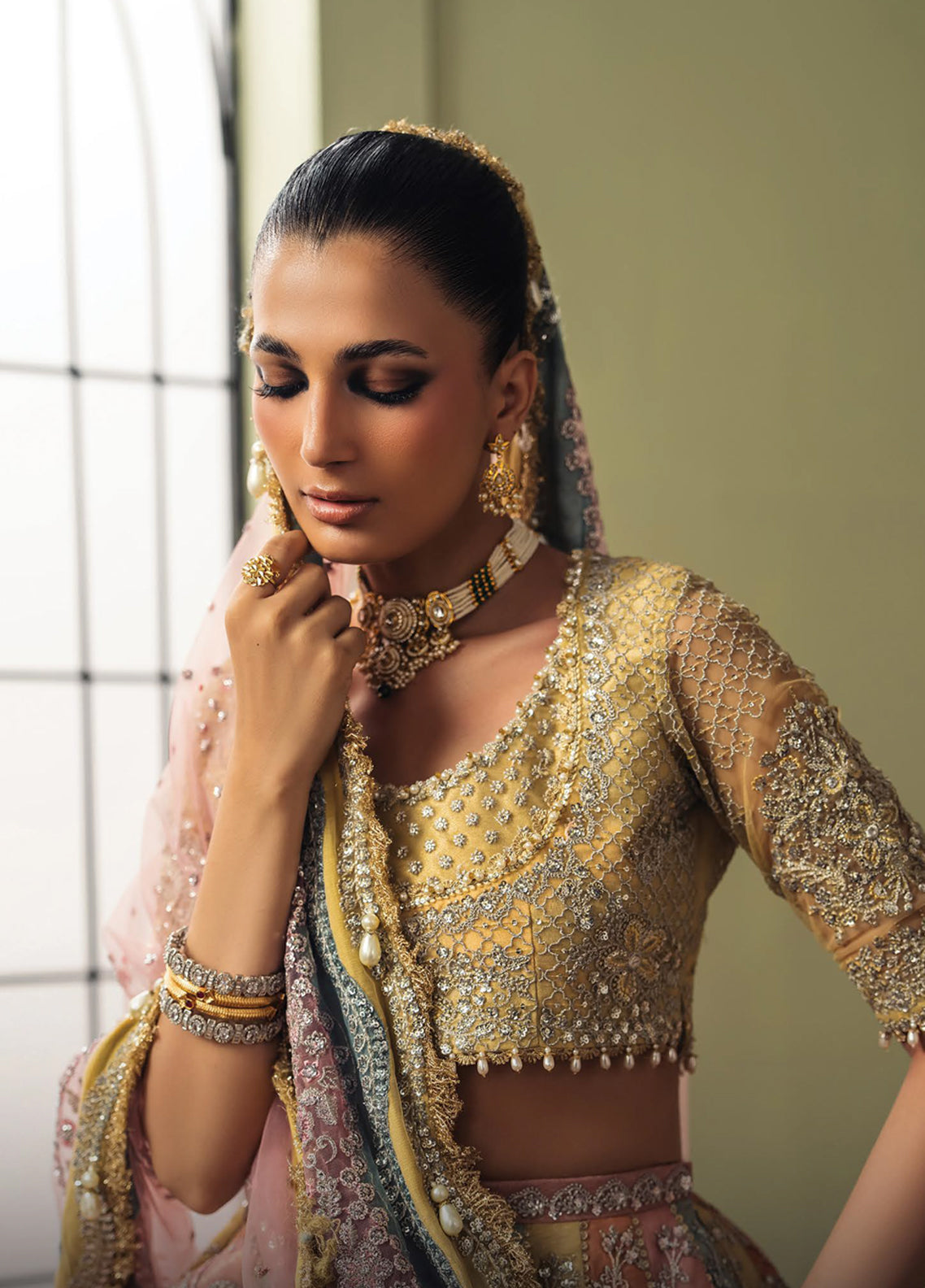 Luminara By Ayzel Formals Embroidered Organza 3 Piece Unstitched Suit AZL26LWF D-AYZ-178 MEIRAL Luminara By Ayzel Formals Embroidered Organza 3 Piece Unstitched Suit AZL26LWF D-AYZ-178 MEIRAL
