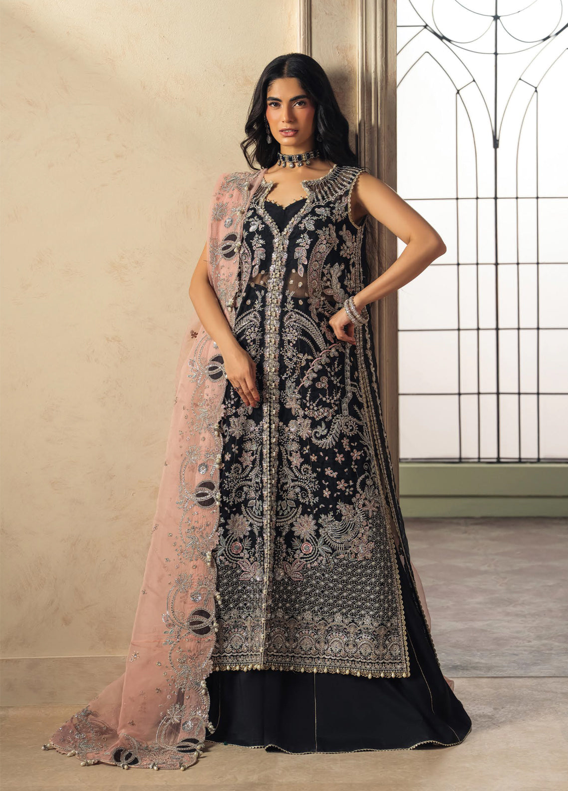 Luminara By Ayzel Formals Embroidered Organza 3 Piece Unstitched Suit AZL26LWF D-AYZ-180 ALAYA Luminara By Ayzel Formals Embroidered Organza 3 Piece Unstitched Suit AZL26LWF D-AYZ-180 ALAYA