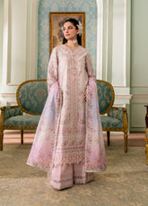 Luxe By Qalamkar Embroidered Silk 3 Piece Unstitched Suit QLM26QLS D-QSL-02 CALISTA
