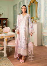 Luxe By Qalamkar Embroidered Silk 3 Piece Unstitched Suit QLM26QLS D-QSL-05 AKARI