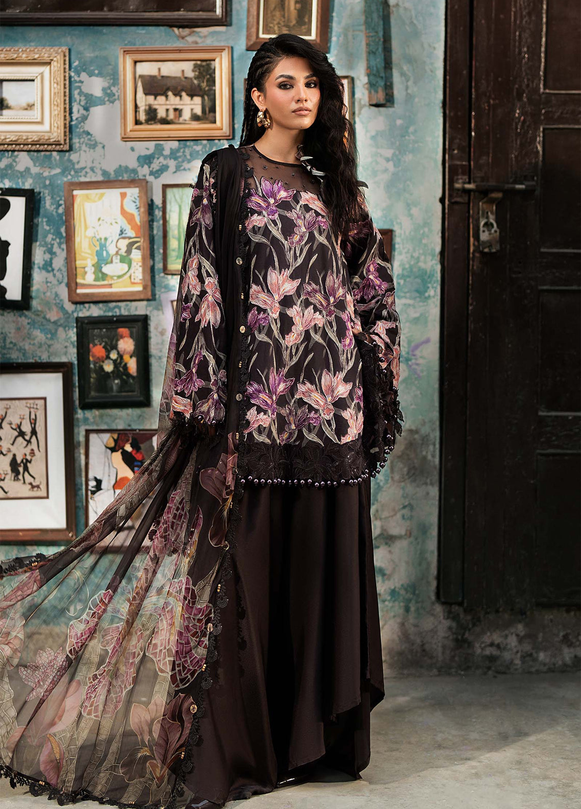 M.Prints Sounds By Maria B Embroidered Cambric 3 Piece Unstitched Suit MB26MPS D-MPT-3104-B M.Prints Sounds By Maria B Embroidered Cambric 3 Piece Unstitched Suit MB26MPS D-MPT-3104-B