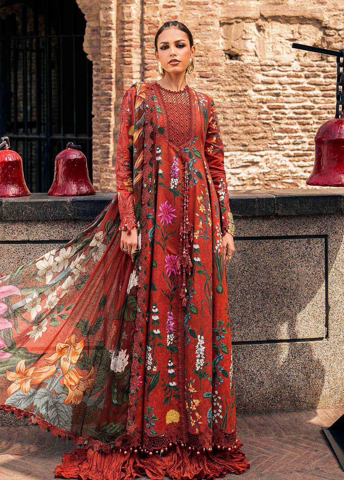 M.Prints Sounds By Maria B Embroidered Cambric 3 Piece Unstitched Suit MB26MPS D-MPT-3106-B M.Prints Sounds By Maria B Embroidered Cambric 3 Piece Unstitched Suit MB26MPS D-MPT-3106-B