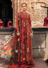 M.Prints Sounds By Maria B Embroidered Cambric 3 Piece Unstitched Suit MB26MPS D-MPT-3106-B