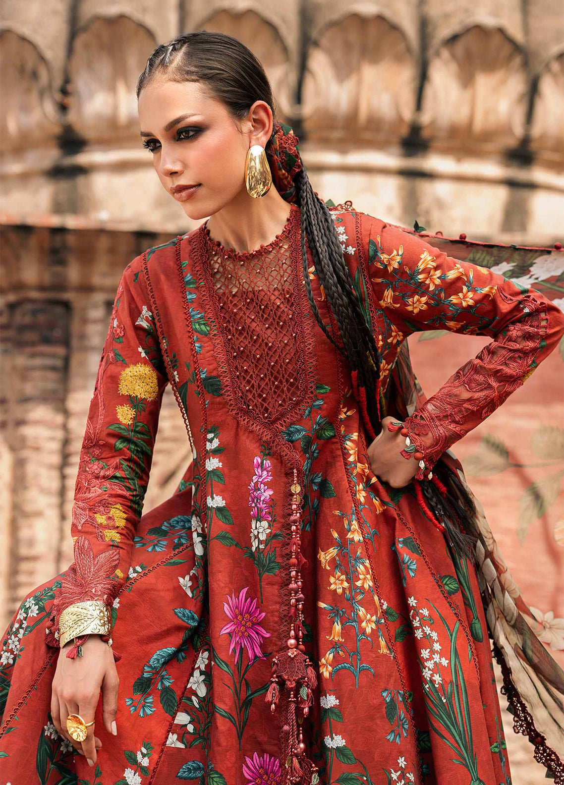 M.Prints Sounds By Maria B Embroidered Cambric 3 Piece Unstitched Suit MB26MPS D-MPT-3106-B M.Prints Sounds By Maria B Embroidered Cambric 3 Piece Unstitched Suit MB26MPS D-MPT-3106-B