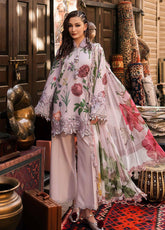 M.Prints Sounds By Maria B Embroidered Cambric 3 Piece Unstitched Suit MB26MPS D-MPT-3109-A