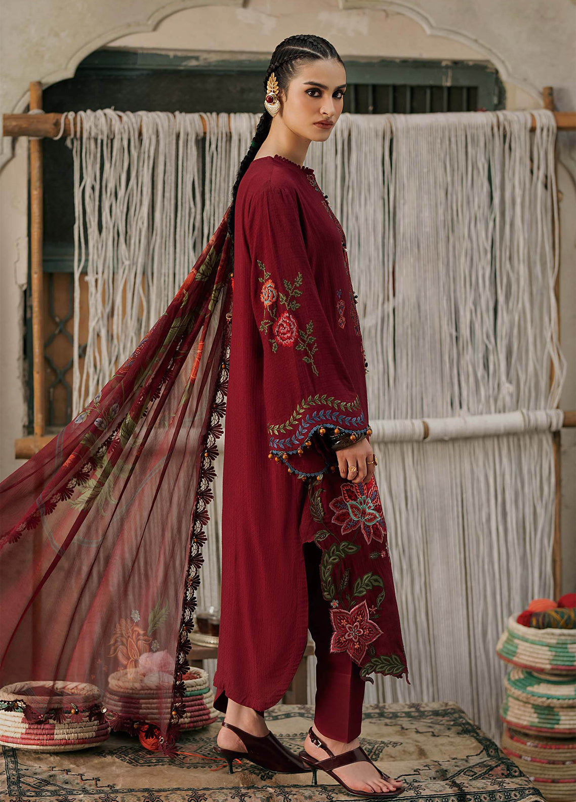 M.Prints Sounds By Maria B Embroidered Linen 3 Piece Unstitched Suit MB26MPS D-MPT-3110-A M.Prints Sounds By Maria B Embroidered Linen 3 Piece Unstitched Suit MB26MPS D-MPT-3110-A